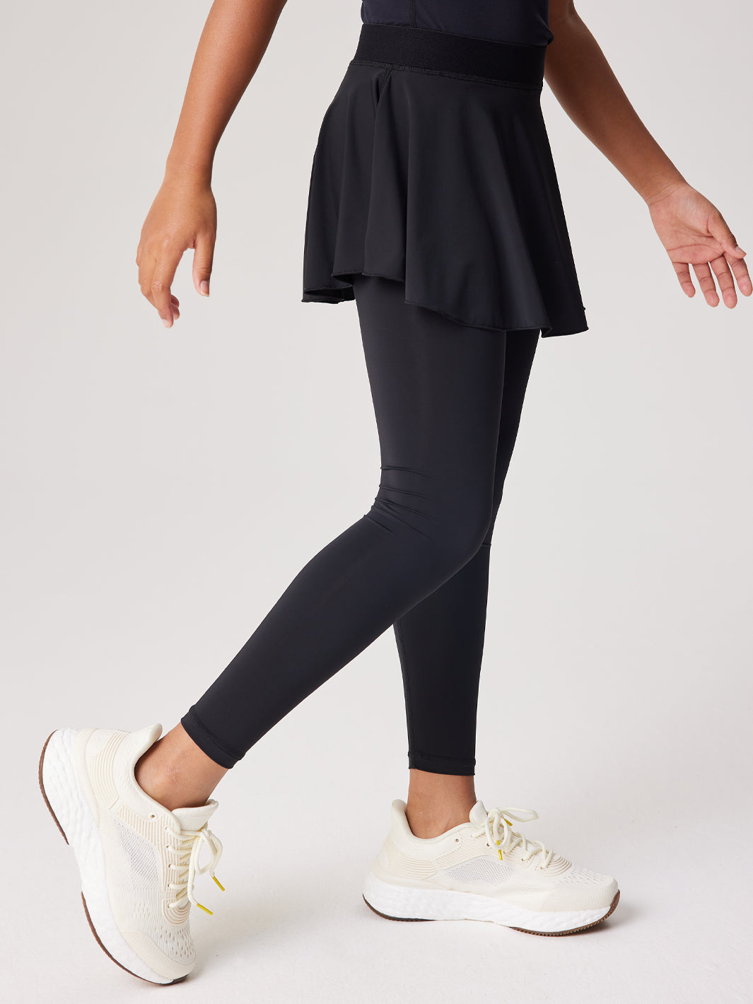 2 In 1 Soft Ballet Skirt Leggings