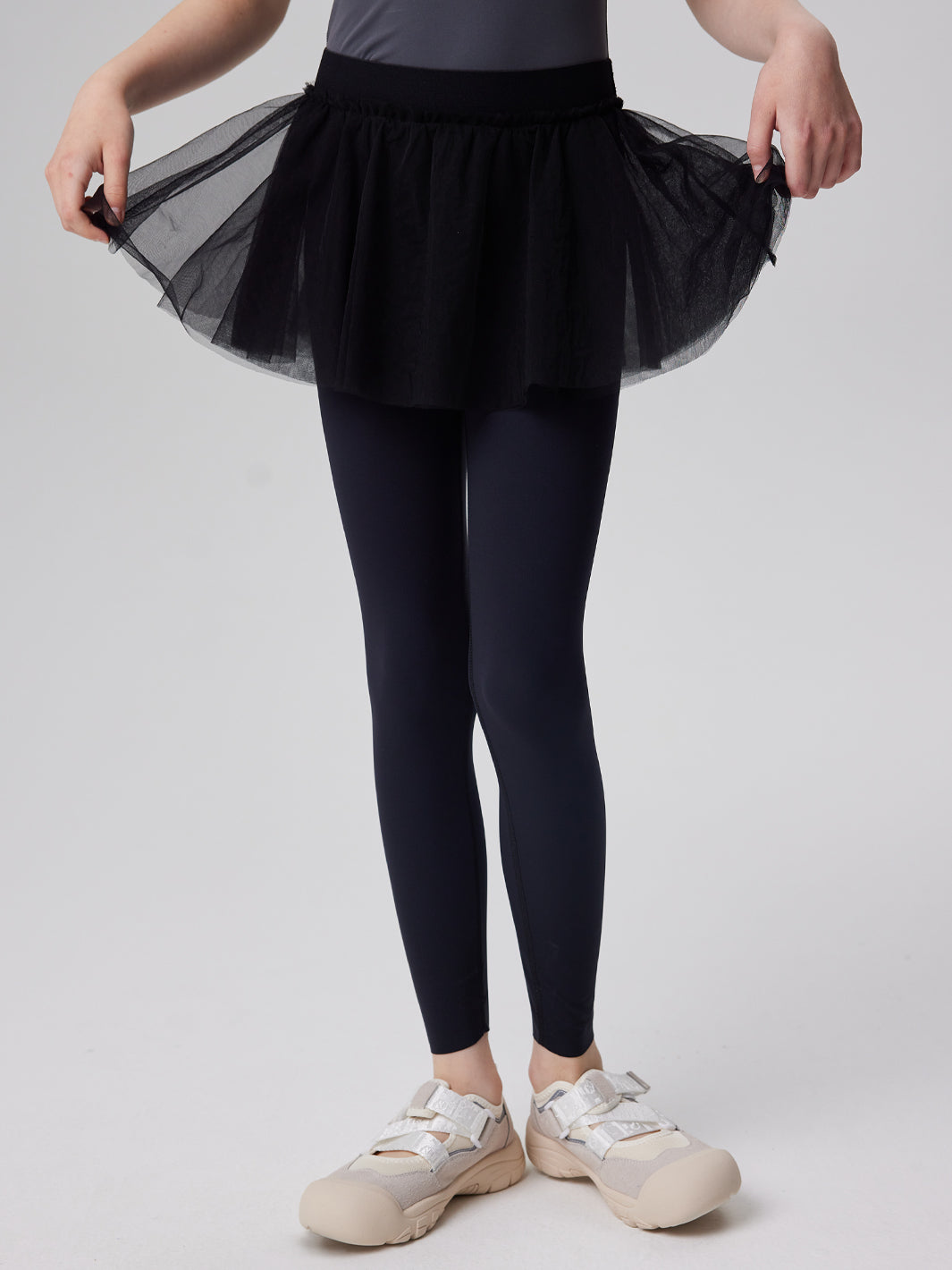 3-layers Lace Pleated Skirted Leggings