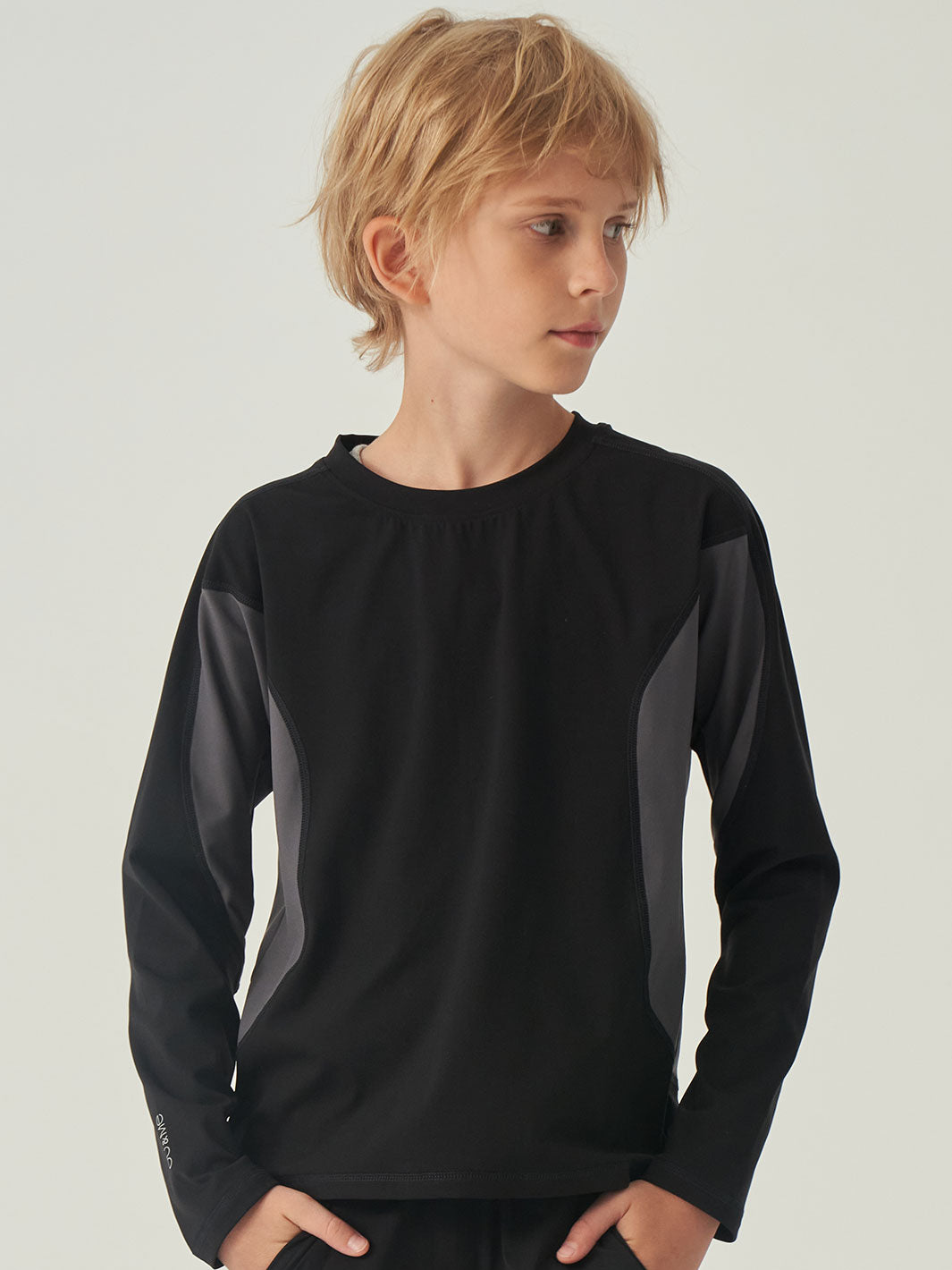 Soft Colorblock Boys' Long Sleeve Tee
